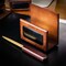 Dacasso Walnut & Leather Letter Holder AG-8408 - alternate 3